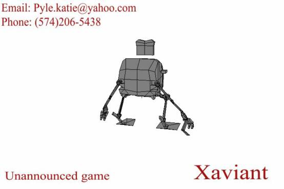 unannounced game Xaviant